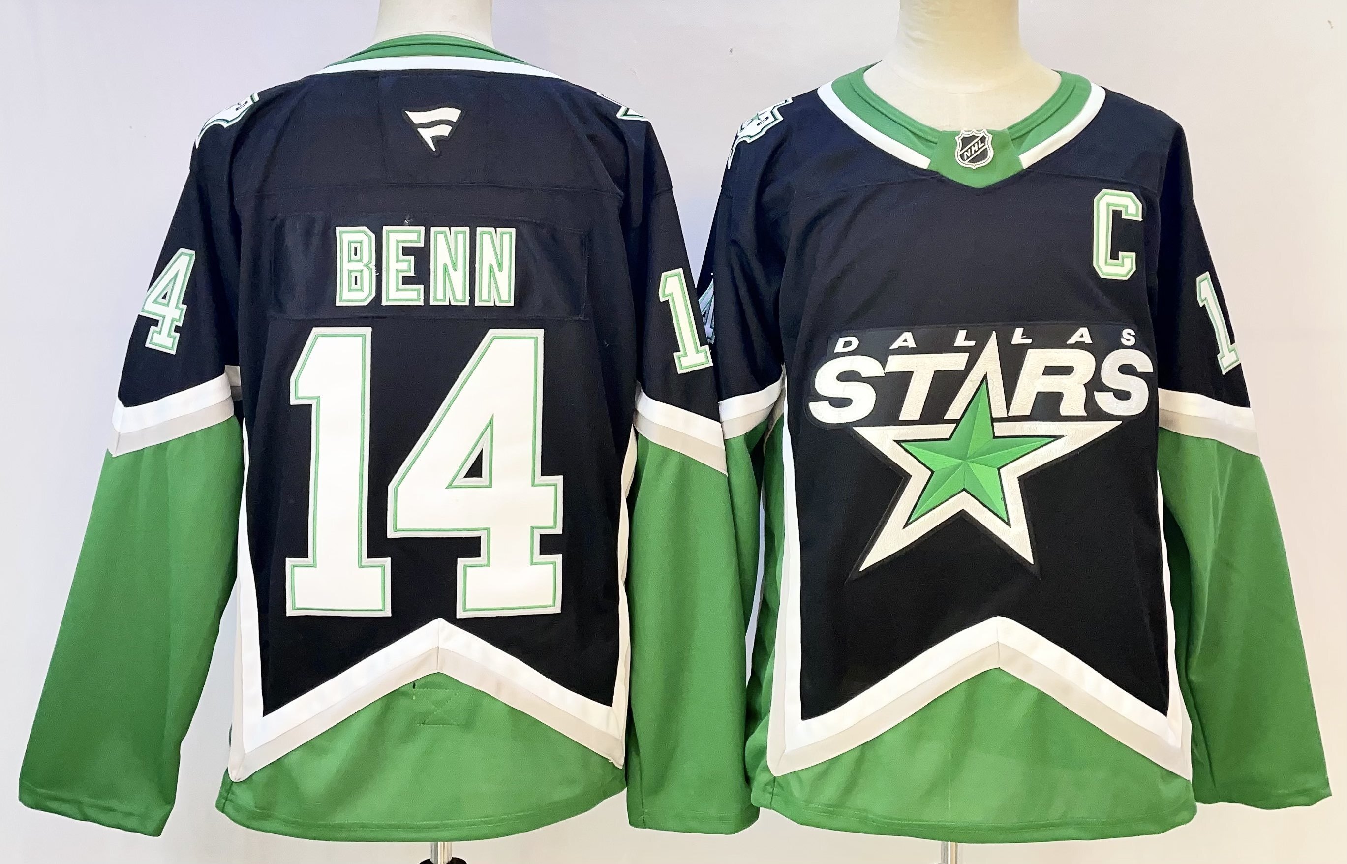 Men 2026 Dallas Stars #14 Benn black NHL Jersey
